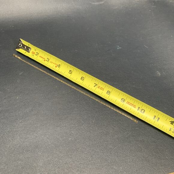 Vintage Sterling 925 Mariners Chain 10” Bracelet Vermeil Yellow Gold BS Italy - Picture 5 of 6